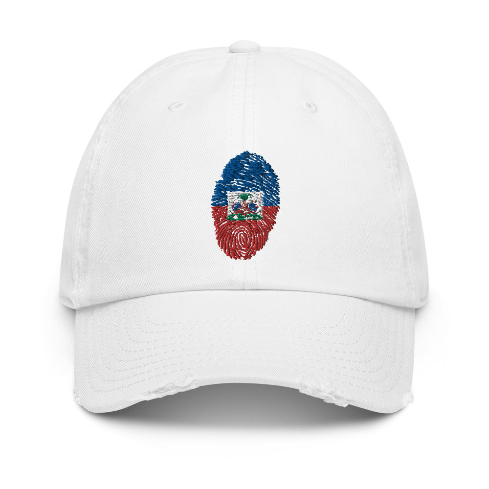 I AM Haiti Cap White