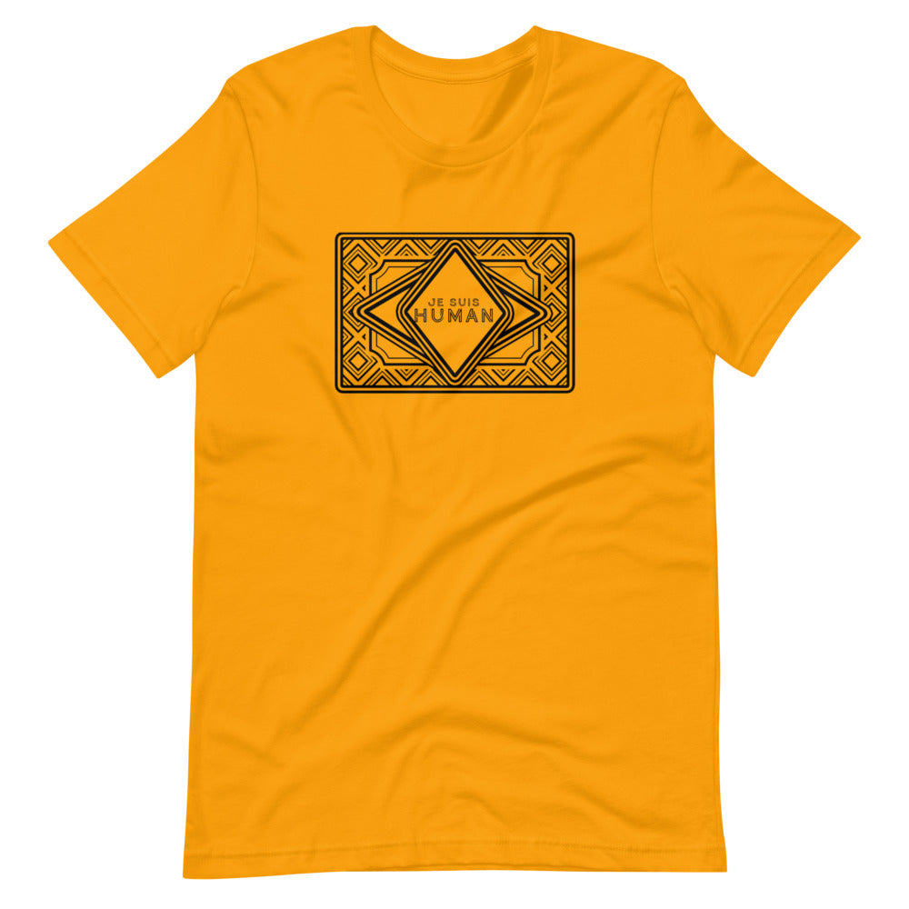 Je Suis Art Deco T-Shirt - Gold